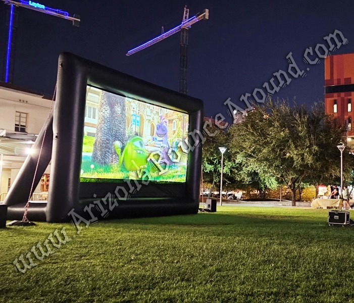Outdoor Movie Screen Rental Phoenix AZ